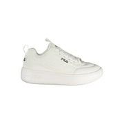 Fila White Polyester Women Sneaker