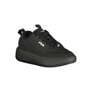 Fila Black Polyester Women Sneaker