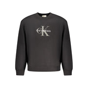 Calvin Klein Black Cotton Sweatshirt