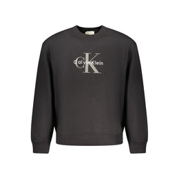 Calvin Klein Black Cotton Sweatshirt