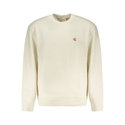 Calvin Klein White Cotton Sweatshirt