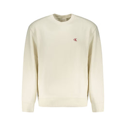 Calvin Klein White Cotton Sweatshirt