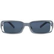 More & More Gray Metal Sunglasses