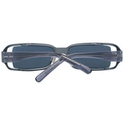 More & More Gray Metal Sunglasses