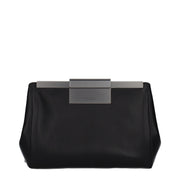 Max Mara Black Leather Crossbody Bag