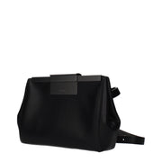 Max Mara Black Leather Crossbody Bag