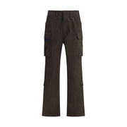 GR10K Brown Cotton Cargo Pants