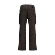 GR10K Brown Cotton Cargo Pants