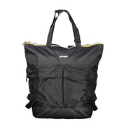 K-WAY Black Polyamide Unisex Backpack