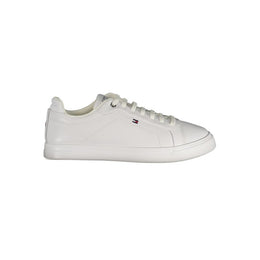 Tommy Hilfiger White Polyester Sneaker