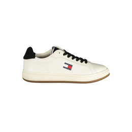 Tommy Hilfiger White Leather Women Sneaker