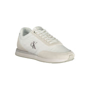 Calvin Klein White Polyester Men Sneaker