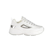 Fila White Polyester Women Sneaker