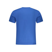 Calvin Klein Blue Cotton Men T-Shirt