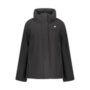 K-WAY Black Nylon Jackets & Coat