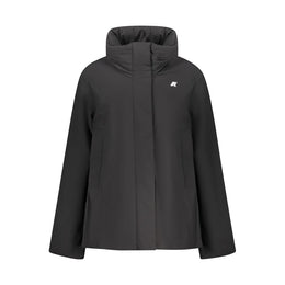 K-WAY Black Nylon Jackets & Coat