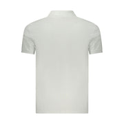 Calvin Klein White Cotton Polo Shirt