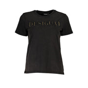 Desigual Black Cotton T-Shirt