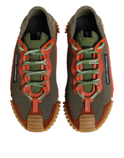 Dolce & Gabbana Multicolor Lace Up Low Top NS1 Sneakers Shoes