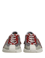 Dolce & Gabbana Multicolor Lace Up Low Top NS1 Sneakers Men Shoes