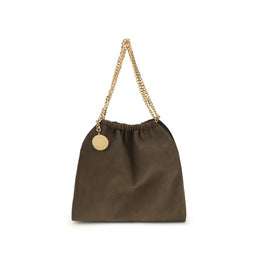 Stella McCartney Brown Polyester Shoulder Bag