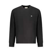 Calvin Klein Black Cotton Sweatshirt