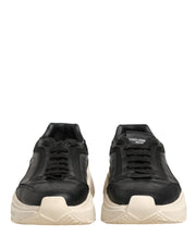 Dolce & Gabbana Black White Daymaster Low Top Sneakers Shoes