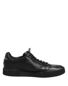 Dolce & Gabbana Black MIAMI Calf Low Top Men Sneakers Shoes