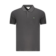 Calvin Klein Black Cotton Polo Shirt