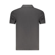 Calvin Klein Black Cotton Polo Shirt