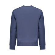 Hugo Boss Blue Cotton Sweatshirt