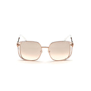 Guess Rose Gold Metal Sunglasses