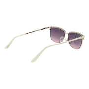 Guess White Metal Sunglasses