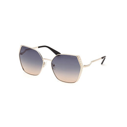 Guess Gold Metal Sunglasses
