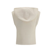 Max Mara White Wool Sweater