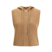 Max Mara Brown Wool Sweatshirt