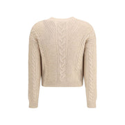 Max Mara Beige Polyamide Sweatshirt
