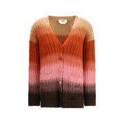 Fendi Multicolor Mohair Cardigan
