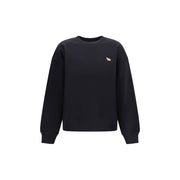 Maison Kitsuné Black Cotton Sweatshirt
