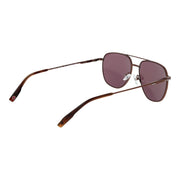 Hackett Brown Metal Sunglasses