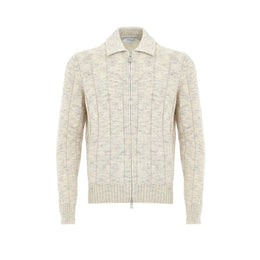 Gran Sasso Gray Wool Cardigan