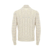 Gran Sasso Gray Wool Cardigan