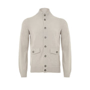 Gran Sasso Beige Cashmere Cardigan