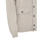 Gran Sasso Beige Cashmere Cardigan