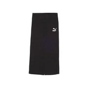 Puma Black Cotton Long Skirt