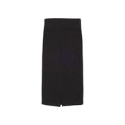 Puma Black Cotton Long Skirt