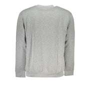 Cavalli Class Gray Cotton Sweatshirt