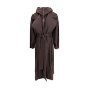 Max Mara Brown Polyamide Trench Coat