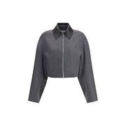 Max Mara Gray Fleece Wool Clothing