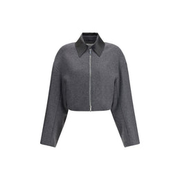 Max Mara Gray Fleece Wool Clothing